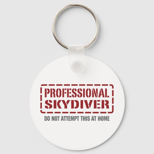 Porte-clés Skydiver professionnel (Recto)