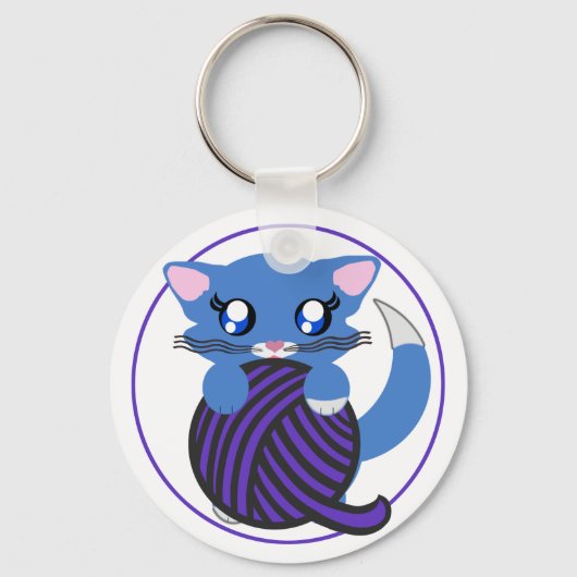 Porte-clés Skye Toon Kitty Kitten Porte - clé (Recto)