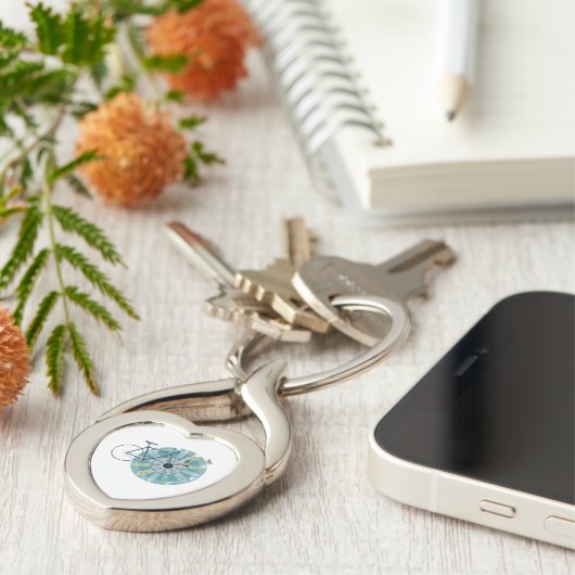 Porte-clés Skyline d'Amsterdam (Côté )