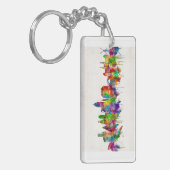 Porte-clés Skyline d'Amsterdam (Devant gauche)