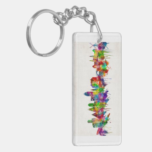 Porte-clés Skyline d'Amsterdam (Devant gauche)