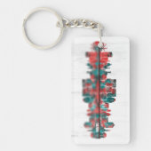 Porte-clés Skyline de Gênes (Devant)