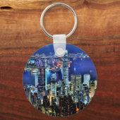 Porte-clés Skyline de Hong Kong (Recto)