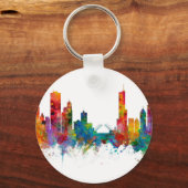 Porte-clés Skyline de l'Illinois (Recto)