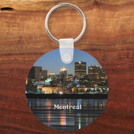Porte-clés Skyline de Montréal (Verso)