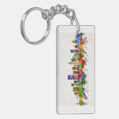 Porte-clés Skyline de San Francisco en Californie (Devant gauche)