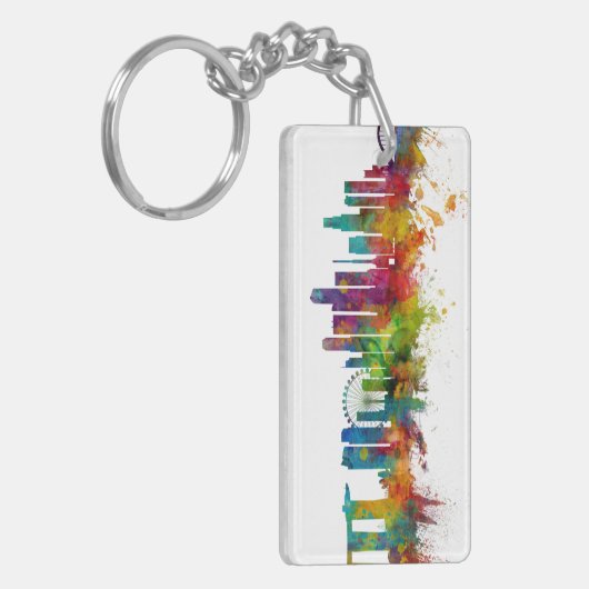 Porte-clés Skyline de Singapour (Devant gauche)