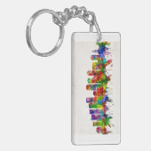 Porte-clés Skyline de Tampa Florida (Devant gauche)