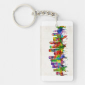 Porte-clés Skyline de Tampa Florida (Devant)