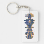 Porte-clés Skyline d'Edmonton (Devant)