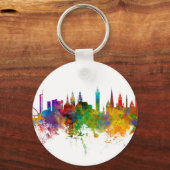 Porte-clés Skyline écossaise de Glasgow (Recto)