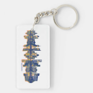 Porte-clés Skyline Helsinki