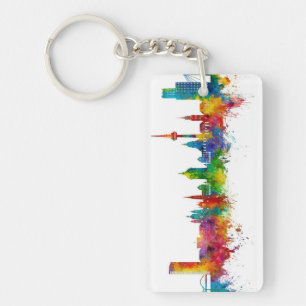 Porte-clés Skyline Mannheim Allemagne