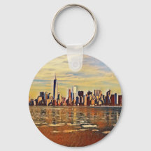 Skyline New York Abstrait