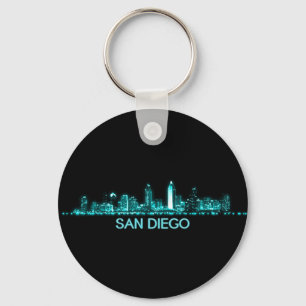 Porte-clés Skyline San Diego