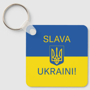 Porte-clés Slava Ukraine gloire Ukraine guerre symbole de pai