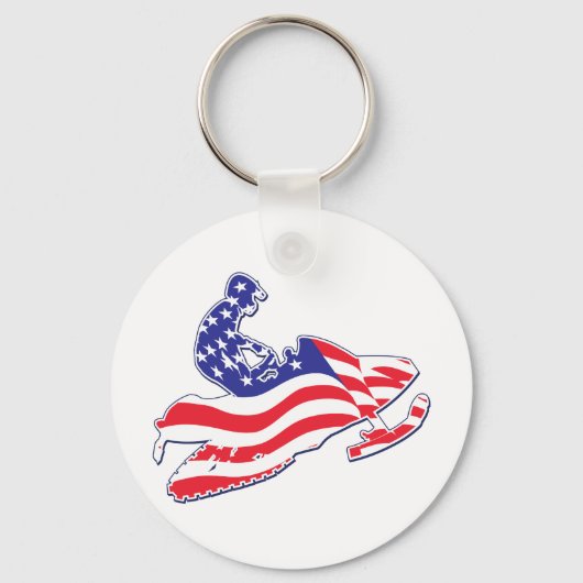 Porte-clés Sledder patriotique (Recto)