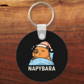 Porte-clés Sleeng Capybara Napybara Sleepshirt Pajamas Boys G (Recto)