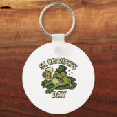 Porte-clés Sleepy Frog St.Patrick's Day (Verso)
