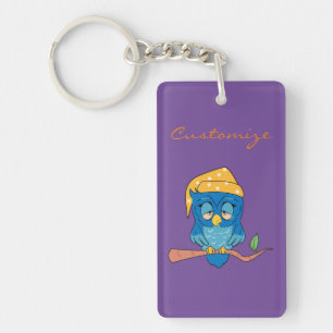 Porte-clés Sleepy Owl Thunder_Cove