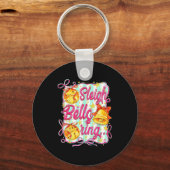 Porte-clés Sleigh Bells Ring Christmas Design For Girls  (Recto)