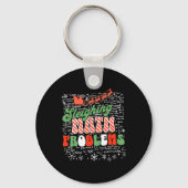 Porte-clés Sleighing Math Problem Math Enseignant Noël (Recto)
