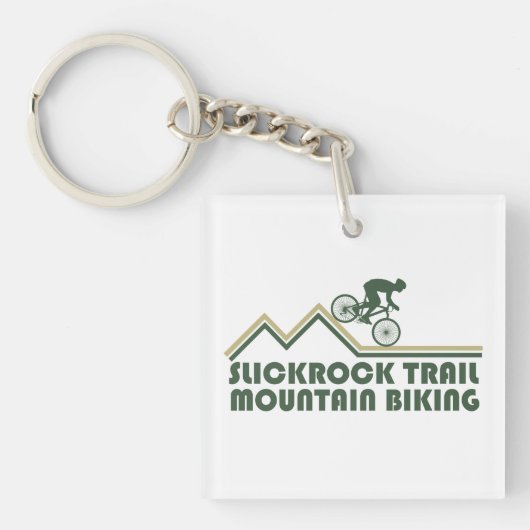Porte-clés slickrock trails mtb mountain biking (Devant)