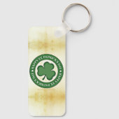 Porte-clés SlipperyJoe fête la Saint Patrick's Day Iris (Verso)
