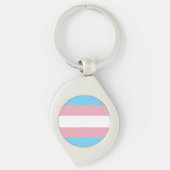 Porte-clés SlipperyJoe's transgenre pride drapeau de la diver (Devant)