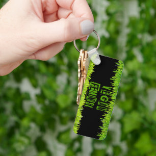 Porte-clés SlipperyJoe's veganisme féministe attention-grabbi