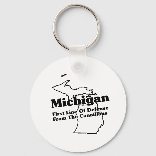 Porte-clés Slogan de l'État du Michigan (Recto)