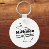 Porte-clés Slogan de l'État du Michigan (Recto)