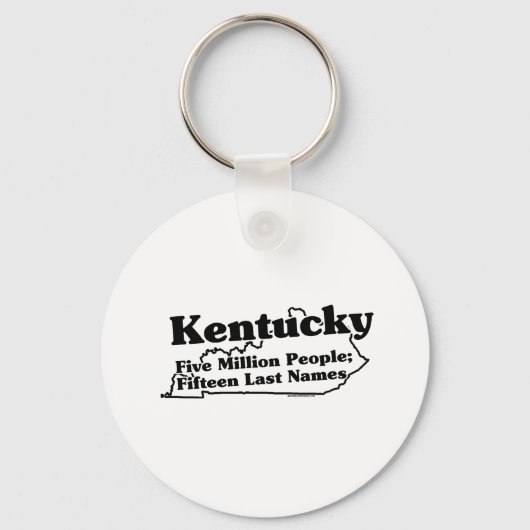 Porte-clés Slogan d'État du Kentucky (Recto)