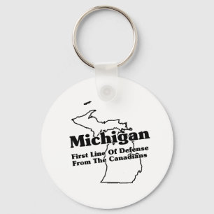 Porte-clés Slogan d'État du Michigan