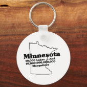 Porte-clés Slogan d'État du Minnesota (Recto)