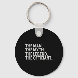 Porte-clés Slogans de mariage drôles dictons l'homme mythe lé