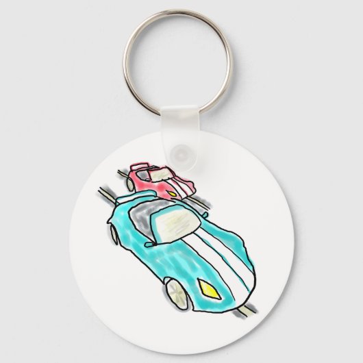 Porte-clés Slot Car Racing (Recto)