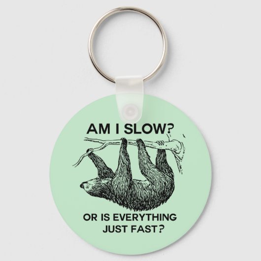 Porte-clés Sloth à I Slow ? (Recto)