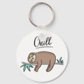 Porte-clés Sloth dit "Chill" (Recto)