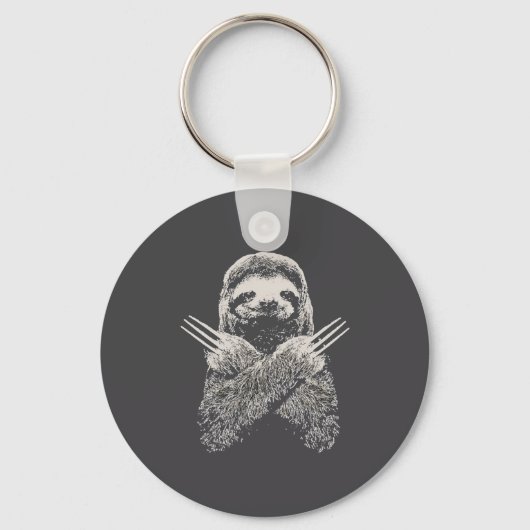 Porte-clés Sloth Funny Costume Gift For Lazy S (Recto)