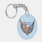 Porte-clés Sloth Relaxing (Devant gauche)