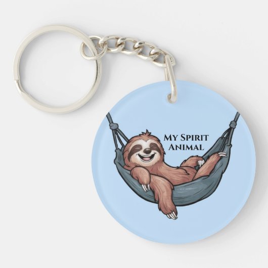 Porte-clés Sloth Relaxing (Devant)