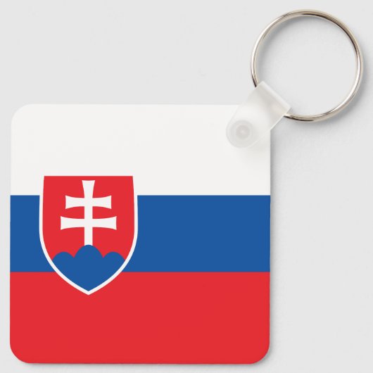Porte-clés Slovakia Flag (Dos)