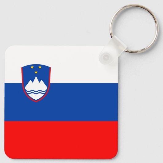 Porte-clés Slovenia Flag (Dos)