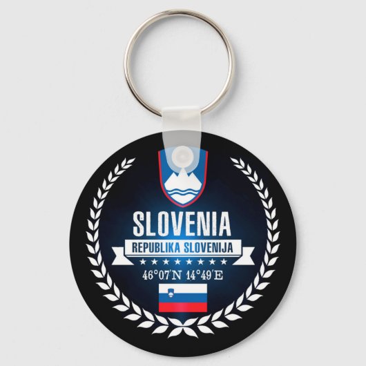 Porte-clés Slovénie (Recto)