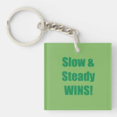 Porte-clés Slow & Steady WINS! (Devant)