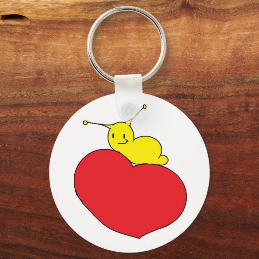 Porte-clés slug love keychain (Recto)