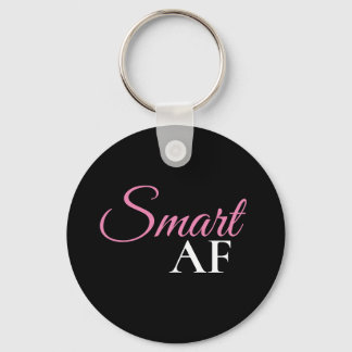 Porte-clés Smart AF Pink Expression Statement Keychain