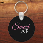 Porte-clés Smart AF Pink Expression Statement Keychain (Recto)