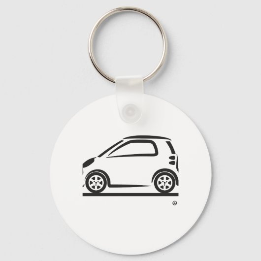 Porte-clés Smart Fortwo Side (Recto)
